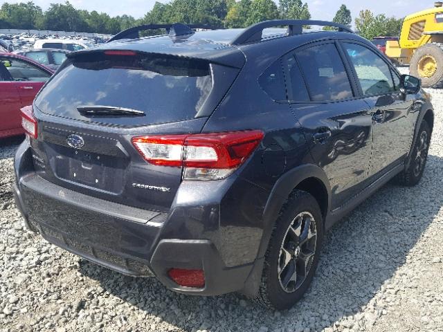 JF2GTABC9JH326080 - 2018 SUBARU CROSSTREK GRAY photo 4