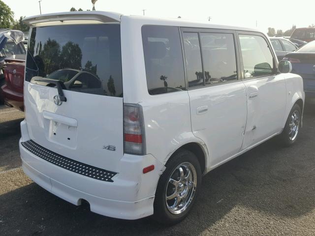 JTLKT324564101686 - 2006 TOYOTA SCION XB Ақ фото 4
