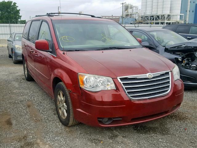 2A8HR54P88R635443 - 2008 CHRYSLER TOWN & CTY RED photo 1