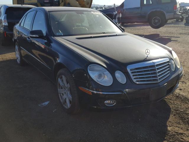 WDBUF56XX7B062536 - 2007 MERCEDES-BENZ E 350 BLACK photo 1