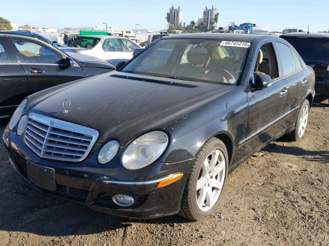 WDBUF56XX7B062536 - 2007 MERCEDES-BENZ E 350 BLACK photo 2