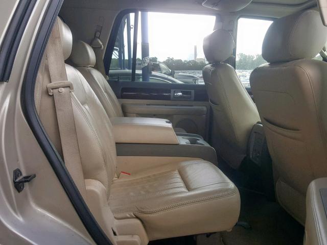 5LMFU28R54LJ39857 - 2004 LINCOLN NAVIGATOR ოქროსფერი ფოტო 6