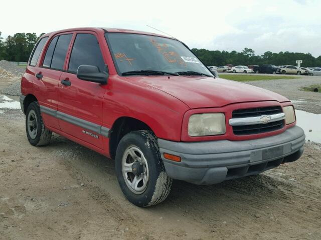 2CNBE13C5Y6930139 - 2000 CHEVROLET TRACKER RED photo 1