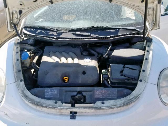 3VWCA21C7XM404111 - 1999 VOLKSWAGEN NEW BEETLE თეთრი ფოტო 7