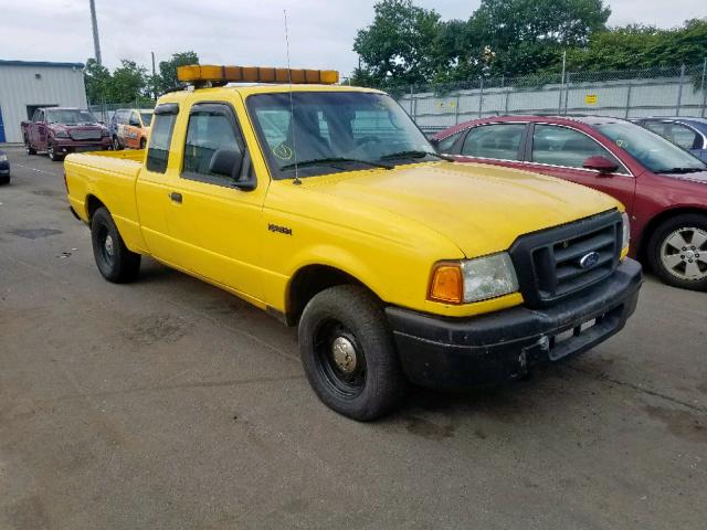 1FTZR44U74PB13653 - 2004 FORD RANGER SUP YELLOW photo 1