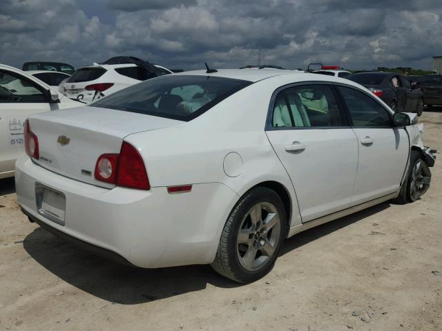 1G1ZC5E09AF281002 - 2010 CHEVROLET MALIBU 1LT WHITE photo 4