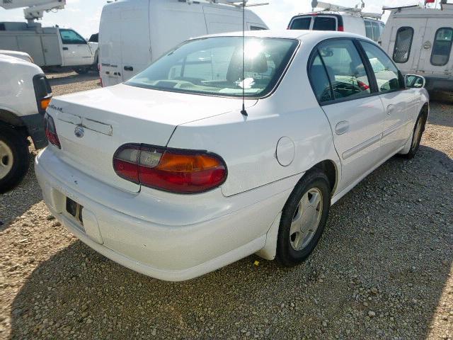 1G1NE52J5Y6328574 - 2000 CHEVROLET MALIBU LS WHITE photo 4