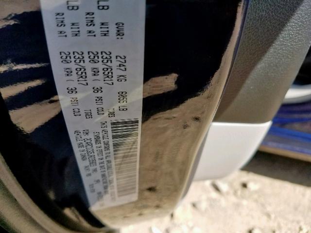 2C4RC1CG5JR235823 - 2018 CHRYSLER PACIFICA L BLUE photo 10