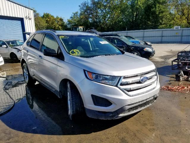 2FMPK3G9XGBC33502 - 2016 FORD EDGE SE SILVER photo 1