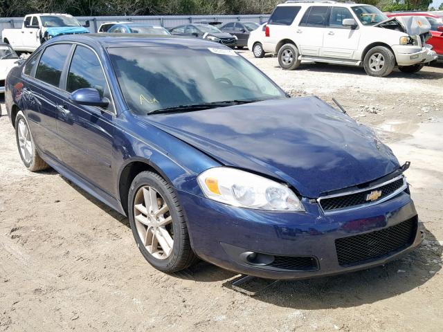 2G1WC5E34C1246035 - 2012 CHEVROLET IMPALA LTZ BLUE photo 1