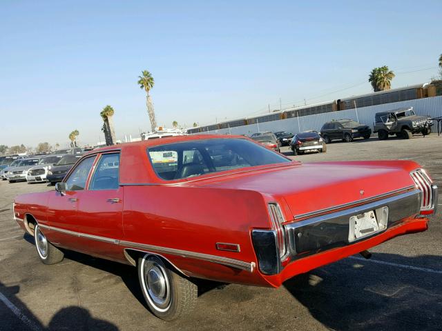 0000CM41M2C214151 - 1972 CHRYSLER NEWPORT RED photo 3