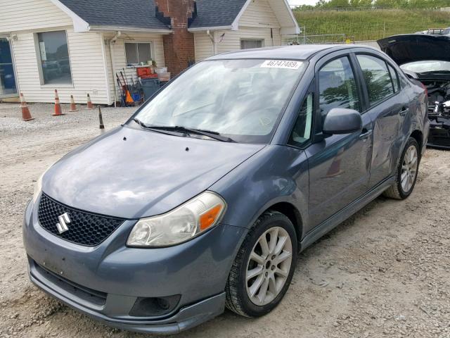 JS2YC414385105137 - 2008 SUZUKI SX4 GRAY photo 2