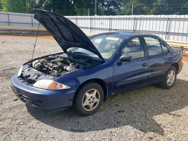 1G1JC524727477133 - 2002 CHEVROLET CAVALIER B BLUE photo 9