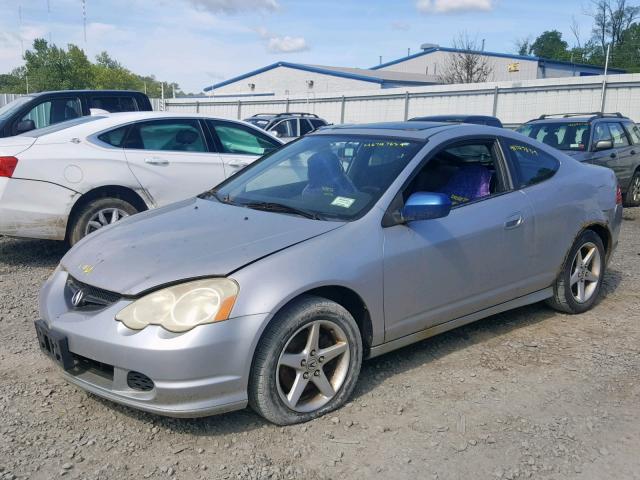 JH4DC53092C031538 - 2002 ACURA RSX TYPE-S SILVER photo 2