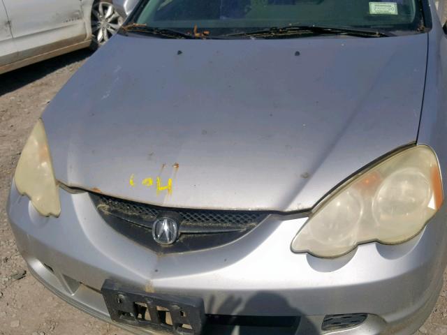 JH4DC53092C031538 - 2002 ACURA RSX TYPE-S SILVER photo 7