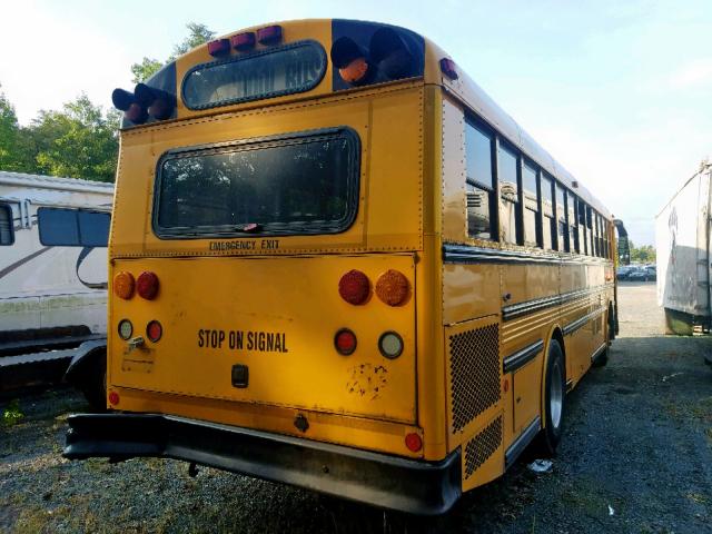 1T7YN4A2X81107951 - 2008 THOMAS SCHOOL BUS YELLOW photo 4