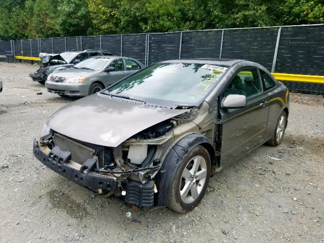 2HGFG12918H508817 - 2008 HONDA CIVIC EXL 灰色 照片 2