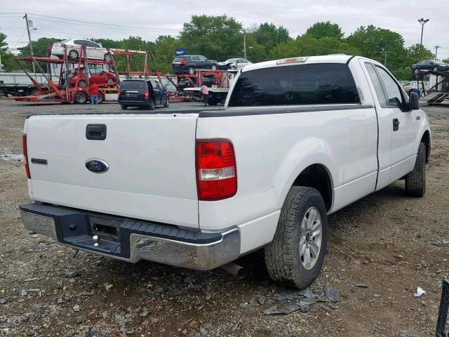 1FTRF12W76NB73975 - 2006 FORD F150 WHITE photo 4