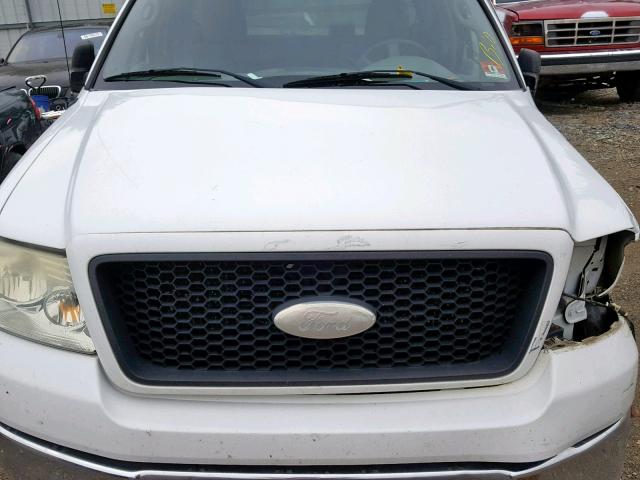 1FTRF12W76NB73975 - 2006 FORD F150 WHITE photo 7