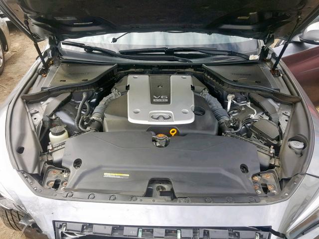 JN1BV7AR4FM417688 - 2015 INFINITI Q50 BASE GRAY photo 7