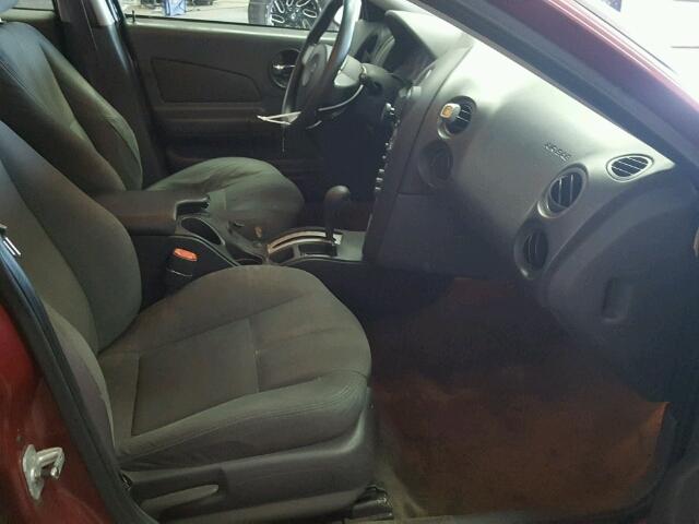 2G2WP522551255499 - 2005 PONTIAC GRAND PRIX MAROON photo 5