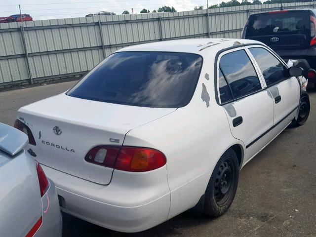 1NXBR12E9XZ230437 - 1999 TOYOTA COROLLA VE WHITE photo 4