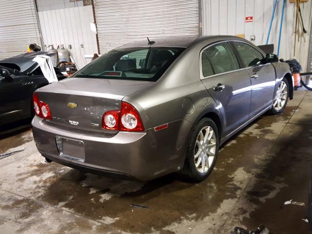 1G1ZE5E00A4128465 - 2010 CHEVROLET MALIBU LTZ 灰色 照片 4