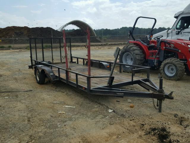 2SWUW11A54G160139 - 2004 UTILITY TRAILER BLACK photo 1