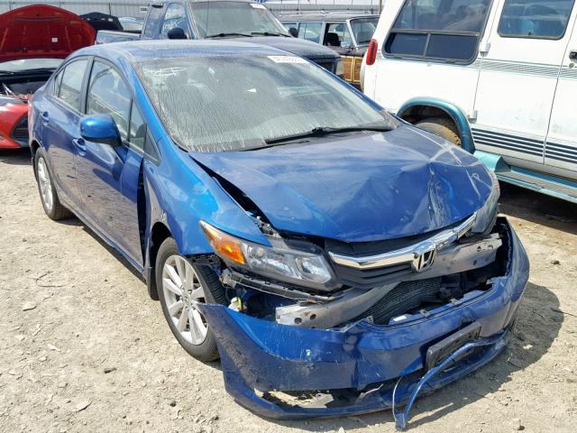 19XFB2F93CE039148 - 2012 HONDA CIVIC EXL 蓝色 照片 1