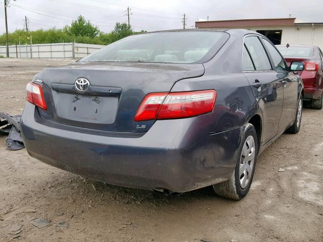 4T4BE46K19R128667 - 2009 TOYOTA CAMRY BASE GRAY photo 4