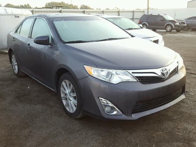 4T4BF1FK6CR216889 - 2012 TOYOTA CAMRY BASE GRAY photo 1