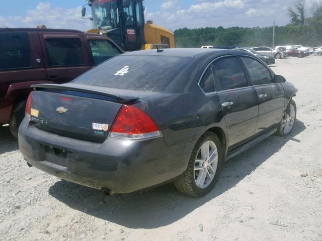 2G1WC5E39D1166926 - 2013 CHEVROLET IMPALA LTZ GRAY photo 4