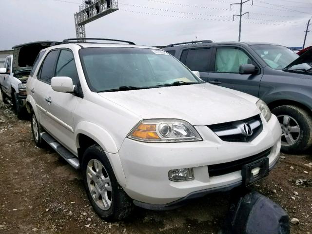 2HNYD18905H535889 - 2005 ACURA MDX TOURIN WHITE photo 1