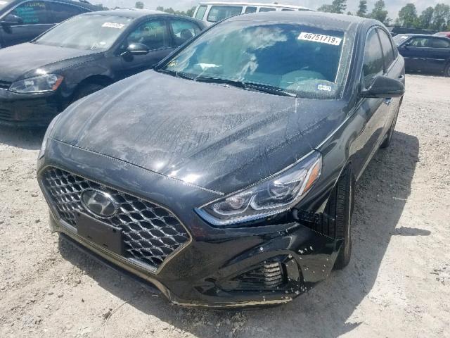 5NPE34AF3KH785062 - 2019 HYUNDAI SONATA LIM BLACK photo 2