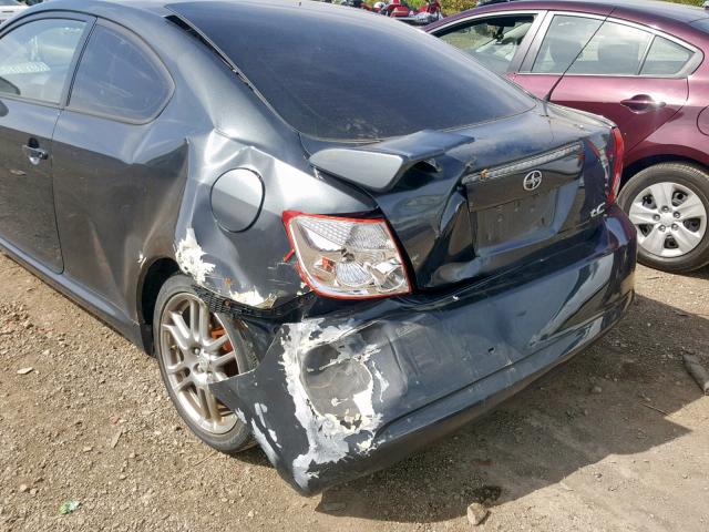 JTKDE177270202241 - 2007 TOYOTA SCION TC GRAY photo 9