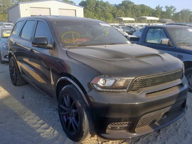 1C4SDJGJXJC209733 - 2018 DODGE DURANGO SR BLACK photo 1