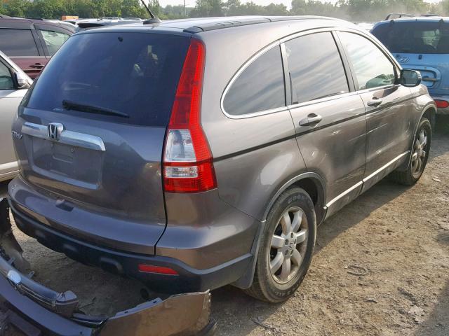 5J6RE48759L001801 - 2009 HONDA CR-V EXL BROWN photo 4