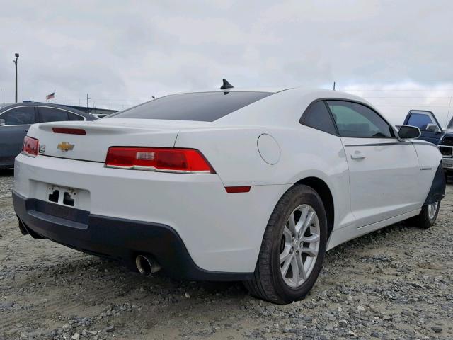 2G1FA1E34E9244210 - 2014 CHEVROLET CAMARO LS WHITE photo 4