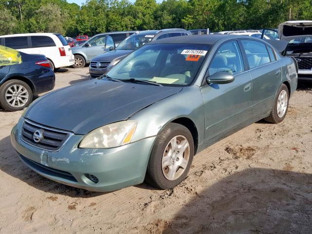 1N4AL11D04C159162 - 2004 NISSAN ALTIMA BAS GREEN photo 2