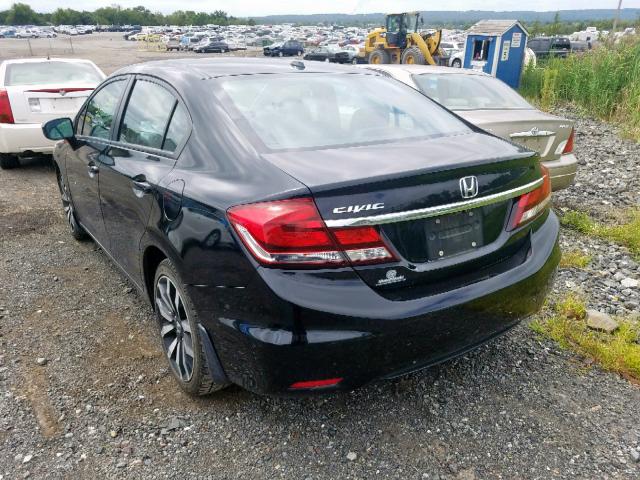 19XFB2F99FE268986 - 2015 HONDA CIVIC EXL 黑色 照片 3