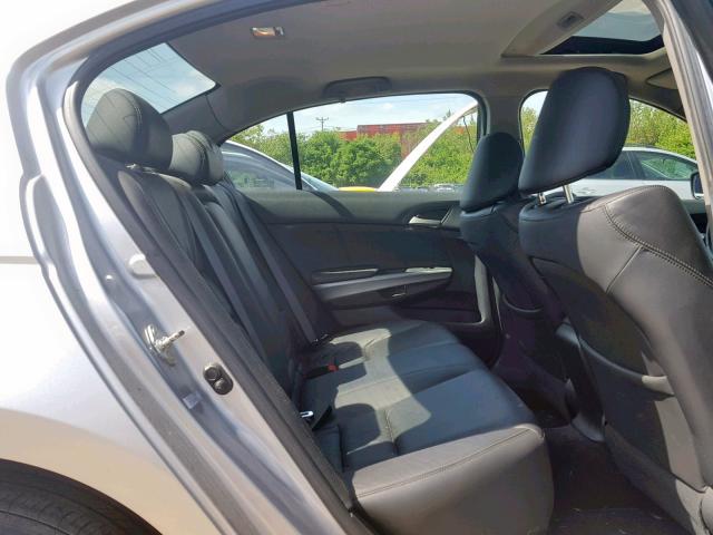 1HGCP26838A053137 - 2008 HONDA ACCORD EXL SILVER photo 6