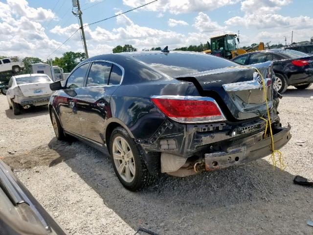 1G4GC5ED8BF157365 - 2011 BUICK LACROSSE C BLACK photo 3