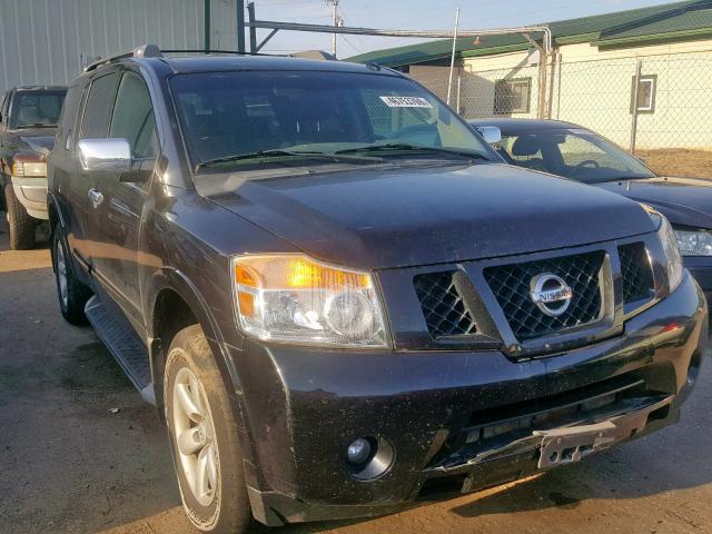 5N1AA0NC6BN603847 - 2011 NISSAN ARMADA SV BLACK photo 1