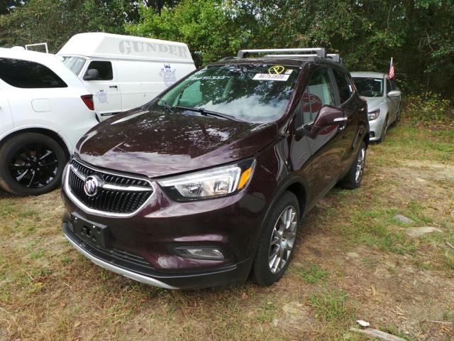 KL4CJ2SB1JB641355 - 2018 BUICK ENCORE SPO PURPLE photo 1