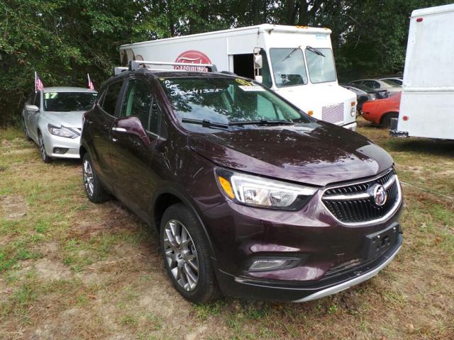 KL4CJ2SB1JB641355 - 2018 BUICK ENCORE SPO PURPLE photo 2