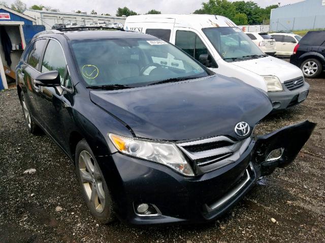 4T3ZK3BB1DU056662 - 2013 TOYOTA VENZA LE BLACK photo 1