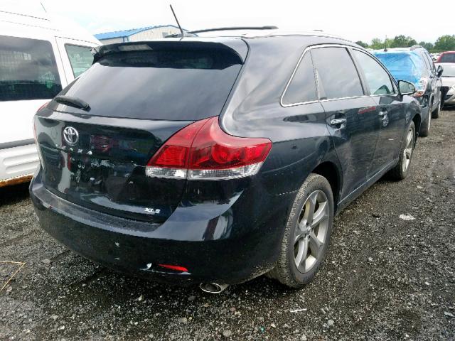 4T3ZK3BB1DU056662 - 2013 TOYOTA VENZA LE BLACK photo 4