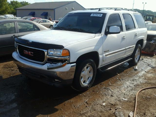 1GKEK13T86R112663 - 2006 GMC YUKON WHITE photo 2