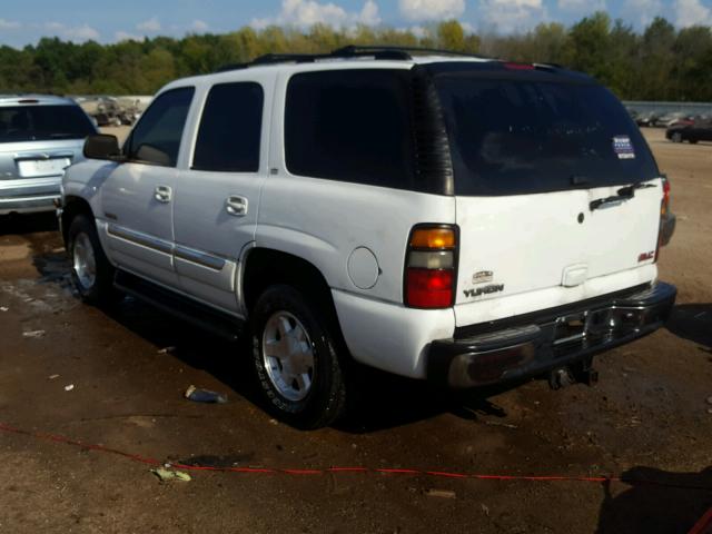 1GKEK13T86R112663 - 2006 GMC YUKON WHITE photo 3