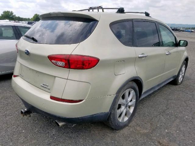 4S4WX86C564425684 - 2006 SUBARU B9 TRIBECA BEIGE photo 4